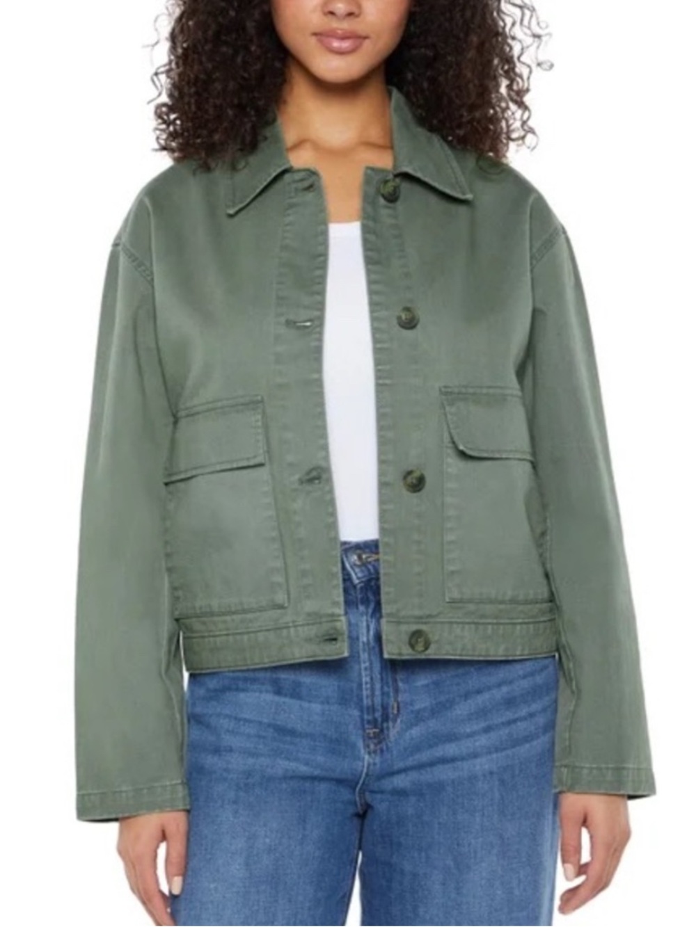 GAP Olive Green Utility Jacket